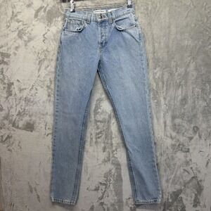 American Apparel Men's Classic Jeans Light Wash Size 28